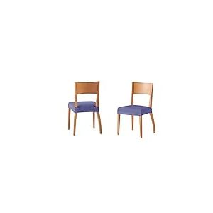 Martina Home Housse pour chaise Martina Home Housse de chaise assise 24x30x6 cm lilas, 2 Unités