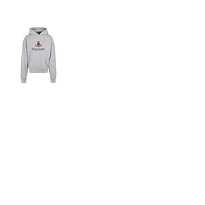 Redskins Sweat Shirt Sweater Pulls et Gilets Capuche Sport Imprimé Hiver Molletoné Chaud Vêtements Enfants Garçon Fille Modèle Rdsw5 Gris Taille 16 Ans
