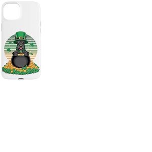 Scottish Terrier St Patricks Day Leprechaun Shamrock Coque pour iPhone 15 Plus
