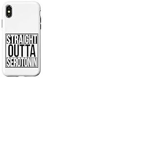 Sérotonine Straight Outta Coque pour iPhone X/XS
