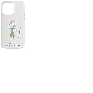 Funny Women Basson Girl Bassoonist Basson Player Coque pour iPhone 14 Pro Max