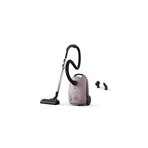 Electrolux Clean 500 Aspirateur avec Sac Puissant EB51C1WP, Compact, l&eacute;ger, &eacute;co Responsible, Suceur Combin&eacute; Lisse, Maniabilit&eacute; Facile, Contr&ocirc;le Manuel de la Puissance, Taille compacte, Rose
