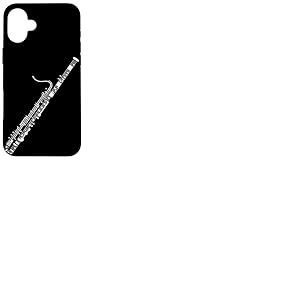 Notes De Musique Basson Musicien Bassoniste Coque pour iPhone 16 Plus
