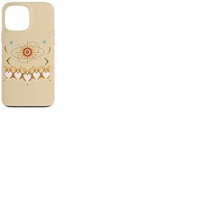 Corgi Pack Mid Century Modern. Chien Atomic Starburst Coque pour iPhone 13 Pro Max