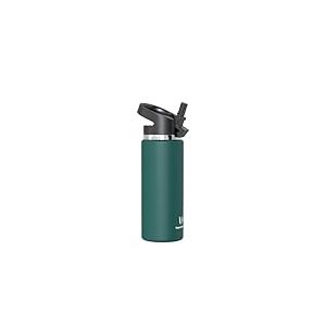 Super Sparrow Gourde Isotherme - 750ml - Paille Bouche Large Bouteille - sans BPA - SwivelSip Gourdes INOX - pour Sport, Voyages, L'école