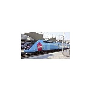 KATO by Lemke K101763 N Train Moteur TGV Duplex OUIGO, 10 pièces, SNCF