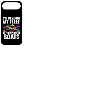 Ask Me About My Fleet of Tiny Plastic Boats 3D Printing Fun Coque pour iPhone Air