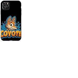 Incroyable Logo Coyote pour Les Amateurs de Dessins anim&eacute;s Coque pour iPhone 11 Pro Max