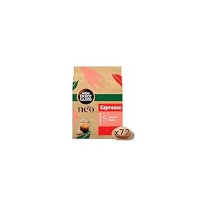 NEO Espresso par NESCAF&Eacute;&reg; Dolce Gusto&reg; - 72 dosettes de caf&eacute; compostables &agrave; base de papier (6 bo&icirc;tes de 12 dosettes)