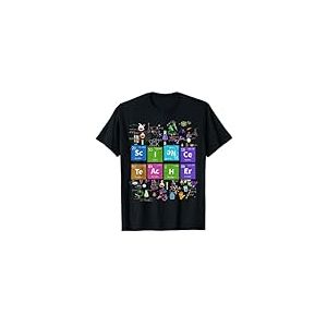 Tableau Périodique Professeur De Science Chimiste Chimie T-Shirt