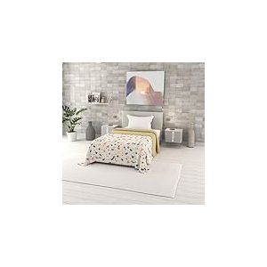 Italian Bed Linen Couette d’été en Microfibre, Fantasy, 1 Place 170x270cm, Background