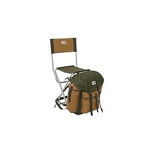 Shakespeare Deluxe Chaise-sac à dos Marron/Vert 85 kg