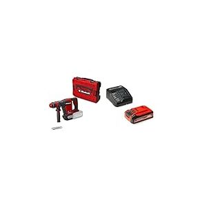 Einhell Professional Marteau d&eacute;molisseur sans fil TP-DH 18/4 Li BL-Solo Power X-Change (18 V, sans charbon, 4 J, SDS-Plus, burin pointu et burin plat + mallette) avec Batterie 4,0Ah PLUS et Chargeur