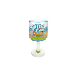 Dalber Lampe de chevet ou de table Pirate Island Île Des Pirates, Blue