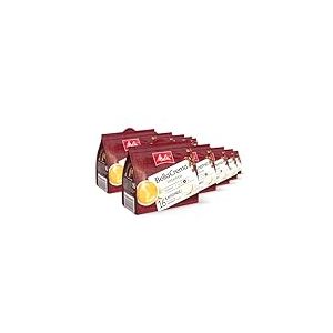 Melitta Bellacrema Intenso Café Torréfié Moulu en Dosettes 10 X 16 Dosettes, Dosettes de Café pour Machine à Dosettes, Torréfaction Forte, Torréfaction en Allemagne, Force 4, en Barquette