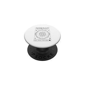 Astrology Social Club Just Trust The Stars (Signes du Zodiaque) PopSockets PopGrip Adhésif