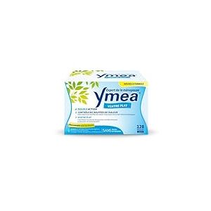 Ymea Ventre Plat - Complément Alimentaire ménopause1 - actifs végétaux, vitamines et minéraux - contrôle des bouffées de chaleur1 et ventre plat2,3-128 gélules - 2 mois