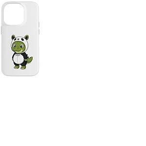 Costume de Dinosaure Kawaii en Panda pour Filles et Enfants Coque pour iPhone 14 Pro