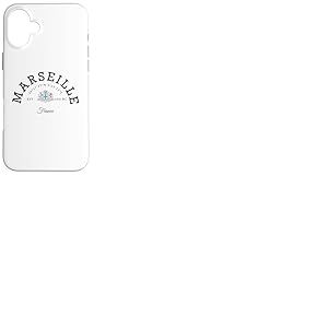 Marseille France Souvenir Marseille Cadeau Vacances Famille Coque pour iPhone 16 Plus