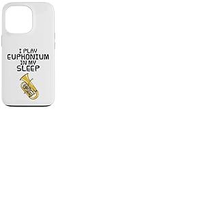 Je joue de l'euphonium pendant mon sommeil, musicien drôle Coque pour iPhone 13 Pro