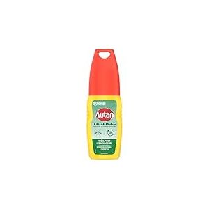 Autan Tropical Spray - Anti Moustiques, Moustiques Tigres et Tropicaux - Jusqu'à 8H de Protection - 1 Spray, 100ml