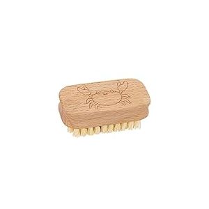 Croll & Denecke Brosse à Ongles pour Enfants, Cancer, Naturel, Sisal, Nail Brush, Brosse à Ongles