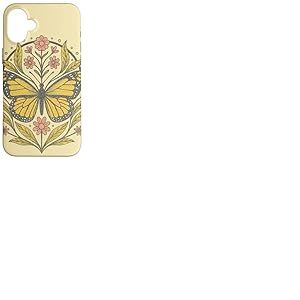 Monarque Papillon Mandala Boho Nature Insecte Art Coque pour iPhone 16 Plus