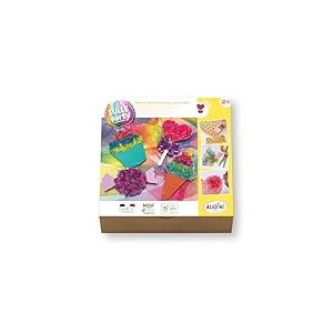 Aladine - Coffret Tulle Sweets - &Agrave; partir de 7 ans - Activit&eacute; Cr&eacute;ative Enfant - Peinture & Tulle - Loisirs G&acirc;teaux Cupcake - Gar&ccedil;on Fille - Id&eacute;e Cadeau Anniversaire, No&euml;l - 85508