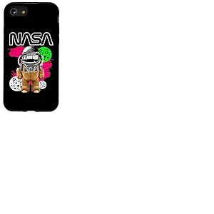 NASA Ours en Peluche Astronaute Stamford Drôle Worm Logo Coque pour iPhone SE (2020) / 7/8
