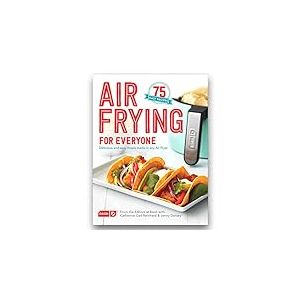 DASH Livre de recettes pour friteuse à air comprimé DCB001AF pour des repas plus sains + délicieux repas, collations et desserts, plus de 70 guides faciles à suivre (français non garanti), livre de