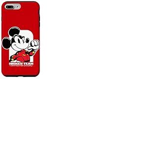 Disney Racing Mickey Team Crafted for Champs Race Car Driver Coque pour iPhone 7 Plus/8 Plus