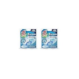 WC Net Energy Bloc Anti-tartre 5 Actions Brise Aquatique 38 g (Lot de 2)