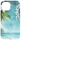 Plage Océan Tropical Hawaï Nature Été Coque pour iPhone 15