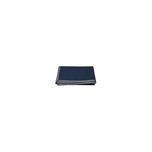 David Fussenegger Plaid Coton 140x200 cm Coutures Douces Bleu Marine