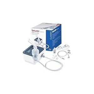Beurer IH 16 Inhalateur avec technologie &agrave; air comprim&eacute;, design compact, pour le traitement des voies respiratoires sup&eacute;rieures et inf&eacute;rieures, pour adultes et enfants, nettoyage facile
