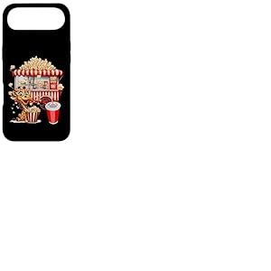 R&eacute;tro Vintage Snack Christmas Popcorn Movie Night Coque pour iPhone Air