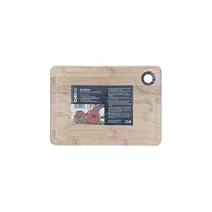 Chef Aid Planche &agrave; D&eacute;couper en Bambou, 28 x 20 x 1,5 cm, Planche &Eacute;cologique et Durable pour la Pr&eacute;paration en Cuisine
