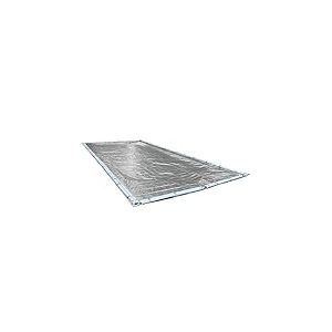 Robelle Dura-Guard Silver 552040R-ROB Bâche d'hiver pour Piscine creusée 6,1 x 12,2 m Argenté