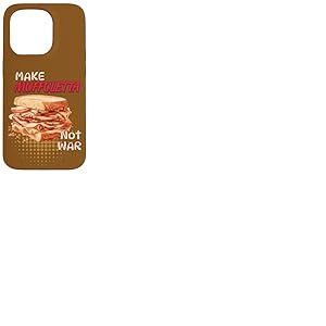 Faites de Muffuletta Not War Louisiana Coque pour iPhone 15 Pro