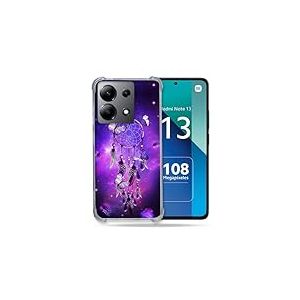 Coque Renforcée Shatterproof pour Xiaomi Redmi Note 13 4G Zen Attrape Reve Papillon