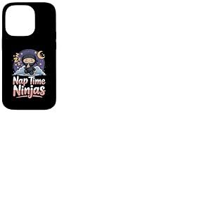 Dormeur mignon pour bébé Nap Time Ninjas Coque pour iPhone 14 Pro