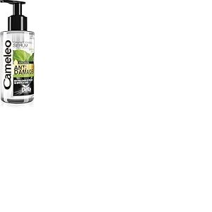 Cameleo - Sérum de kératine - pour cheveux abîmés, secs, rugueux et cassants - Traitement de réparation régénérant et soin à la kératine biomimétique et à l'huile d'argan - Protection thermique - Sans sel et parabène -150ml