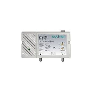 Axing BVS 2-65 Amplificateur domestique 25 dB pour câble TV ou TNT (85-862 MHz, canal retour passif 5-65 MHz)