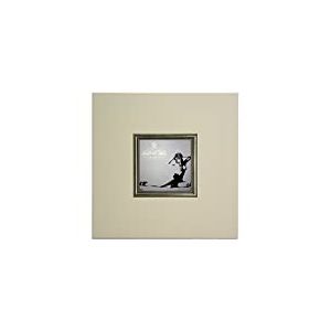 Ergo Paul igp4589-E1–80 KR2–40 x 40 x 1,5 Graffiti Area I, Paper/Eco Leather/Wood, crème