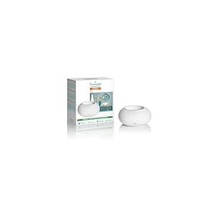 Puressentiel - Diffuseur huiles essentielles à chaleur douce Alba - Diffusion par système de régulation thermique - Diffuseur céramique texturée mate - Silencieux -Arrêt automatique