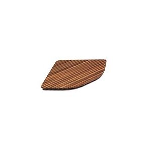 Asinox TEK3A7171 Caillebotis de Douche Bois Marron 71 x 71 x 4 cm
