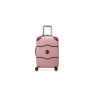 DELSEY PARIS - Chatelet Air 2.0 - Bagage Rigide à roulettes pivotantes, Rose, Carry-on 21 inch