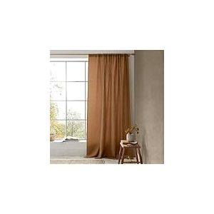 Pineapple Elephant Rideau en Voile gaufré Muscat Caramel 140 x 229 cm