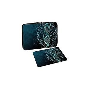 PEDEA &Eacute;tui Design pour Tablette PC 10,1" (25,6 cm) avec Tapis de Souris Design DNA Strings