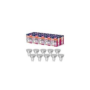 OSRAM Valeur d'étoile LED par16 lampe LED pour Gu10 SCKEL, lampe réflecteur, GL, 620 LM, White de la lumière du jour (6500k), remplacement des ampoules 49W conventionnelles, non dimmables, 10 pack